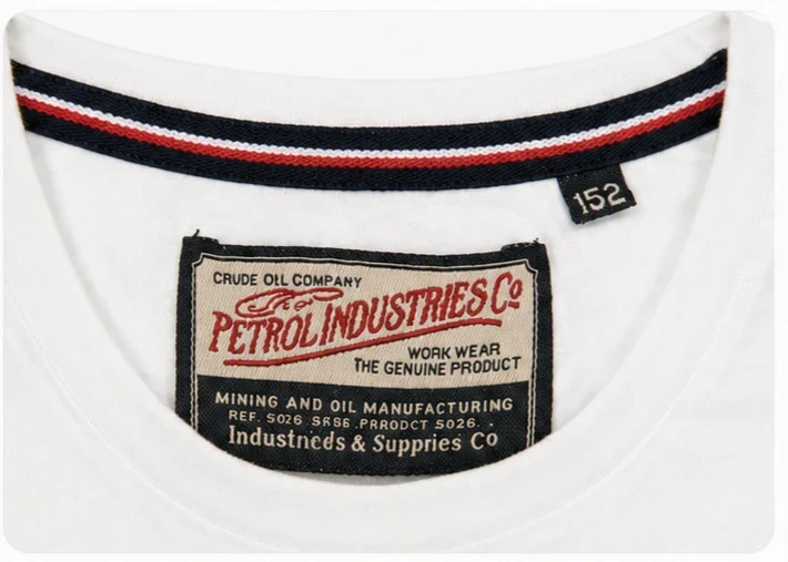 Camiseta Petrol Industries blanca – 12 años – Estilo de moda – photo 2